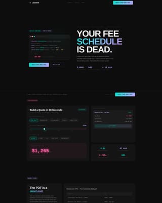 Accounting Digital Presence Pricing & Packages Website Template