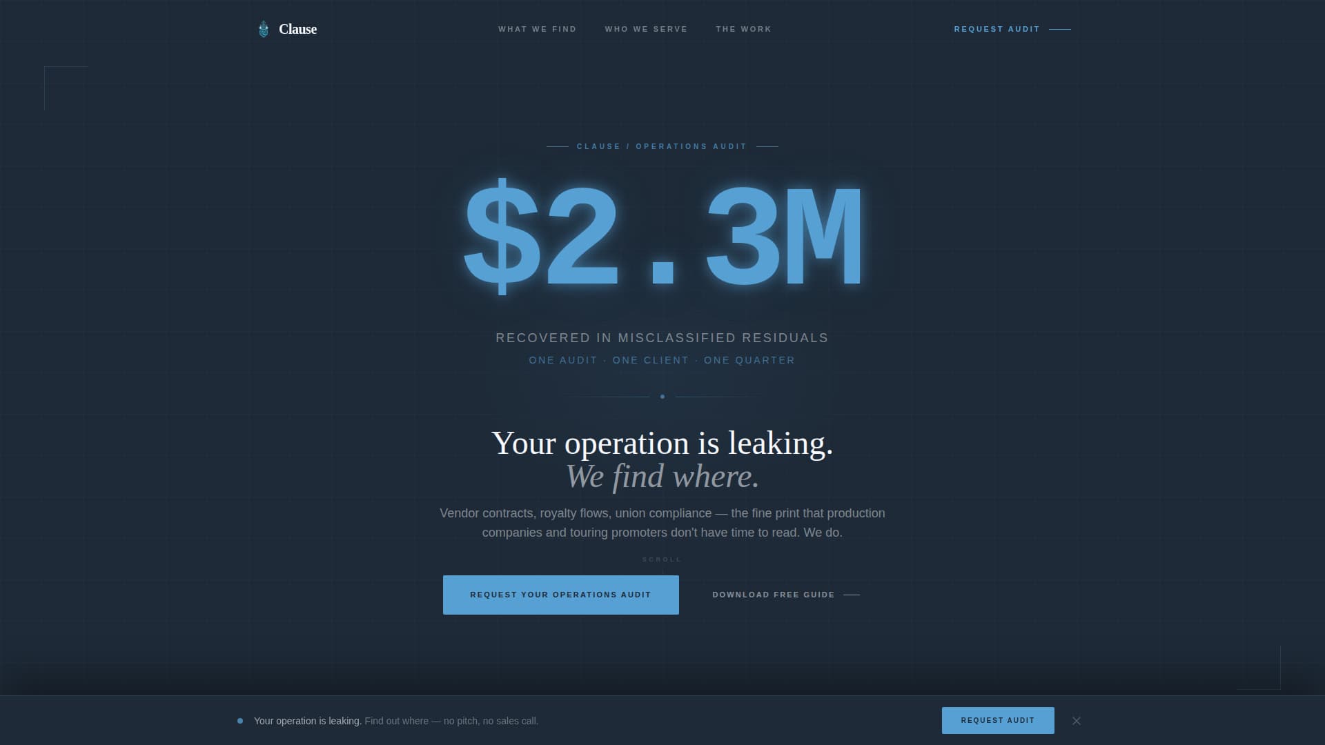 Specialist Entertainment Consulting Privacy Policy & Terms Website Template