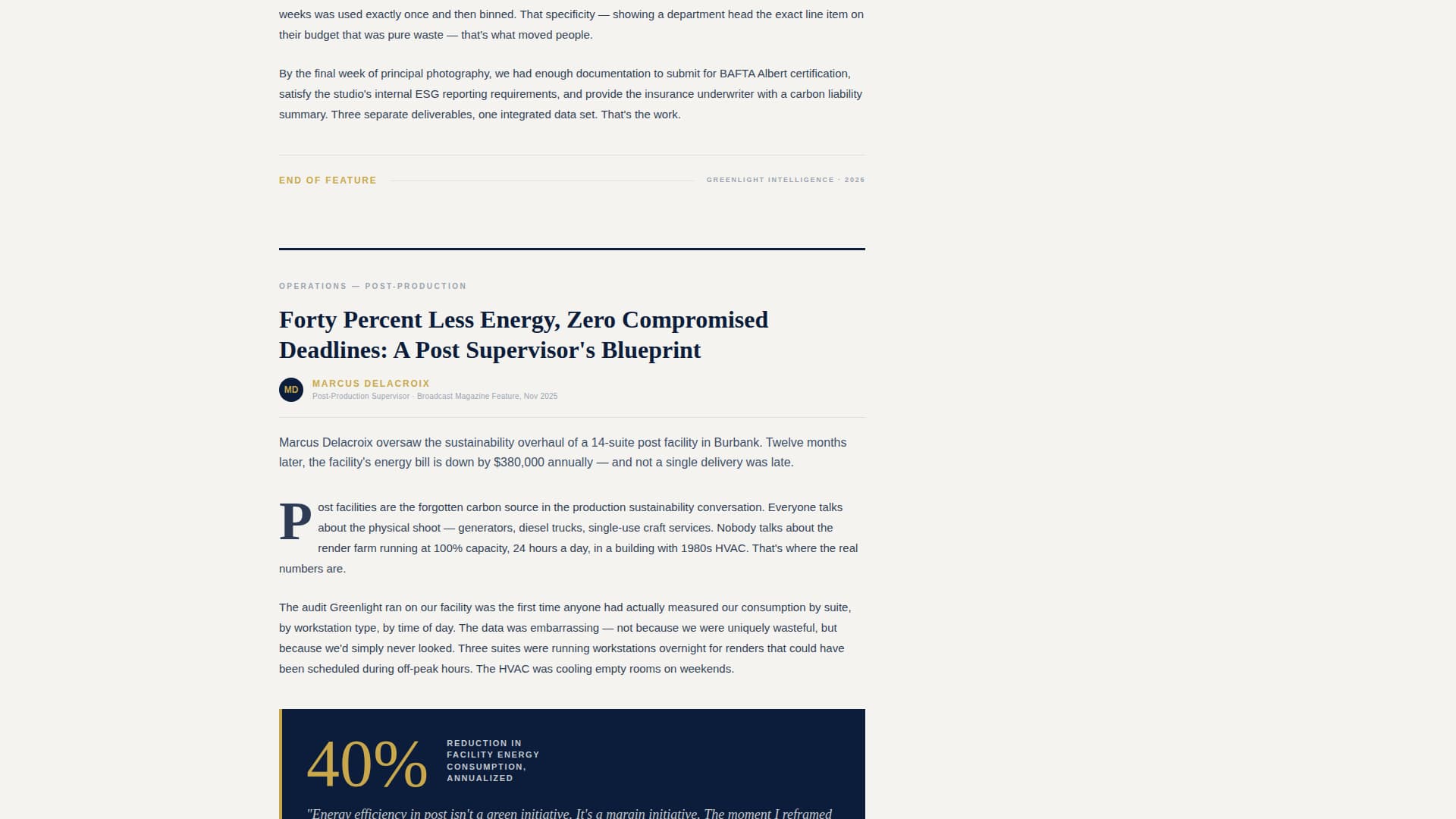 Entertainment Consulting Blog & Content Website Template