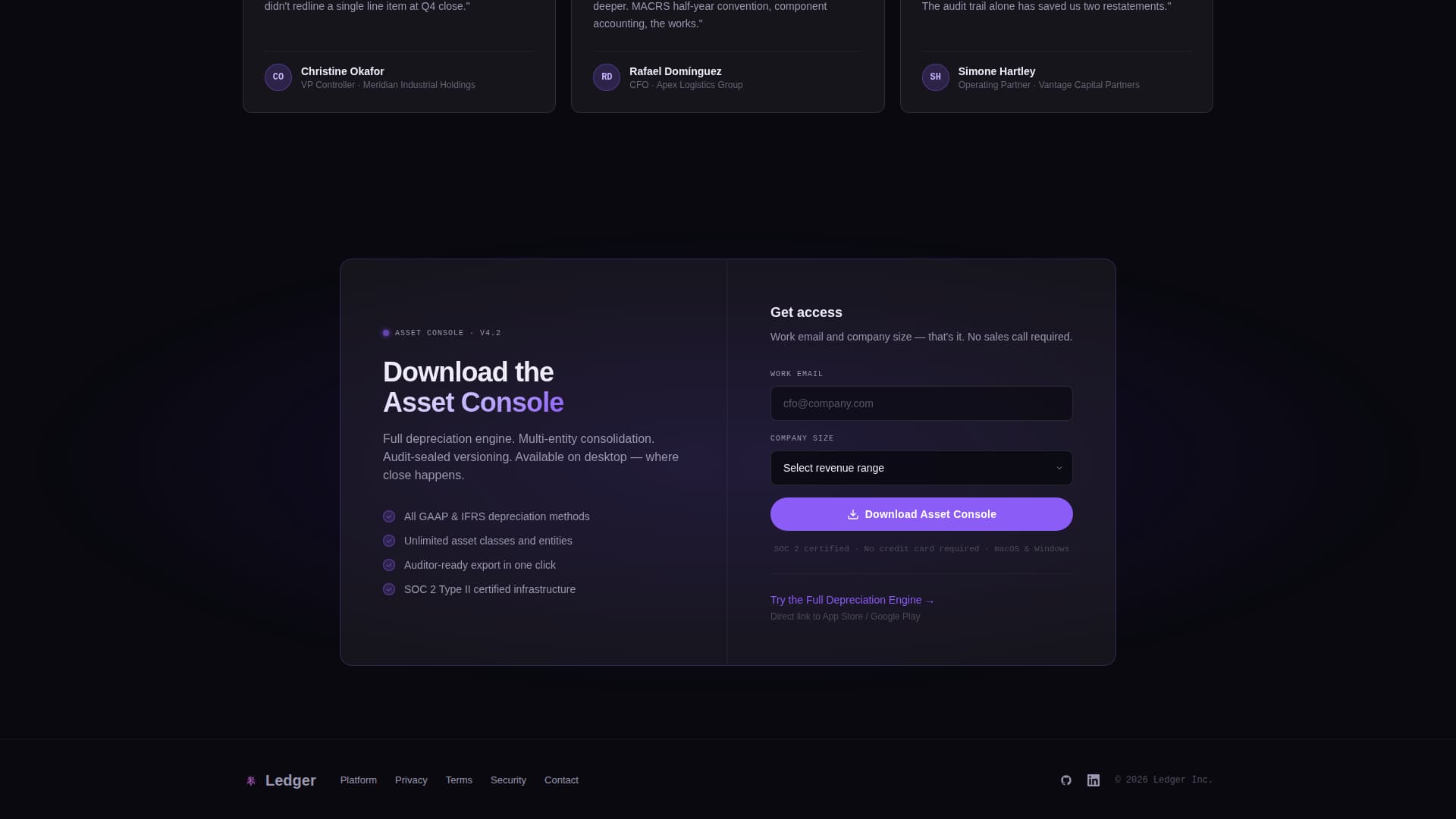 Accounting Firm Software Cost Estimator Website Template
