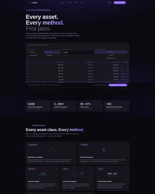 Accounting Firm Software Cost Estimator Website Template