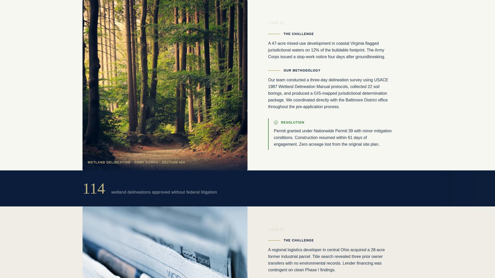 Consulting & Advisory Professional Website Template