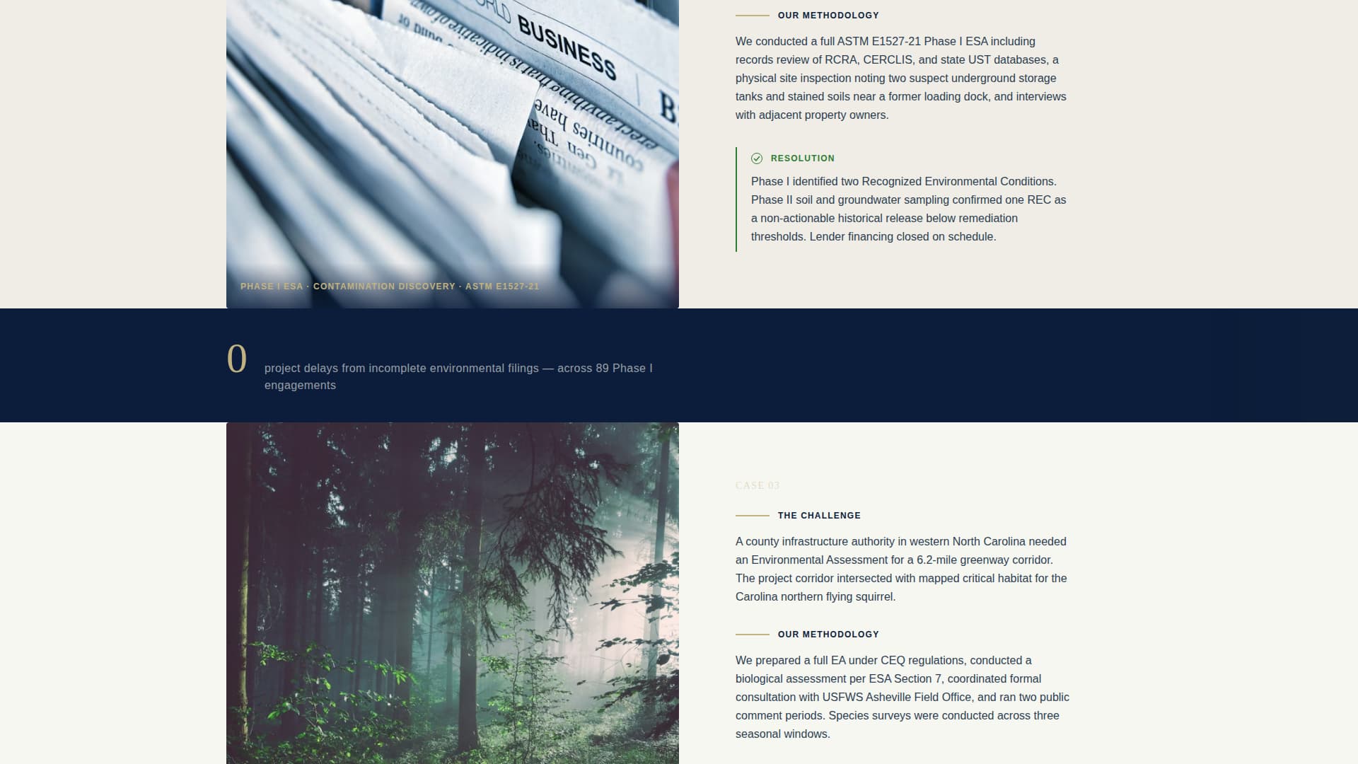 Consulting & Advisory Professional Website Template