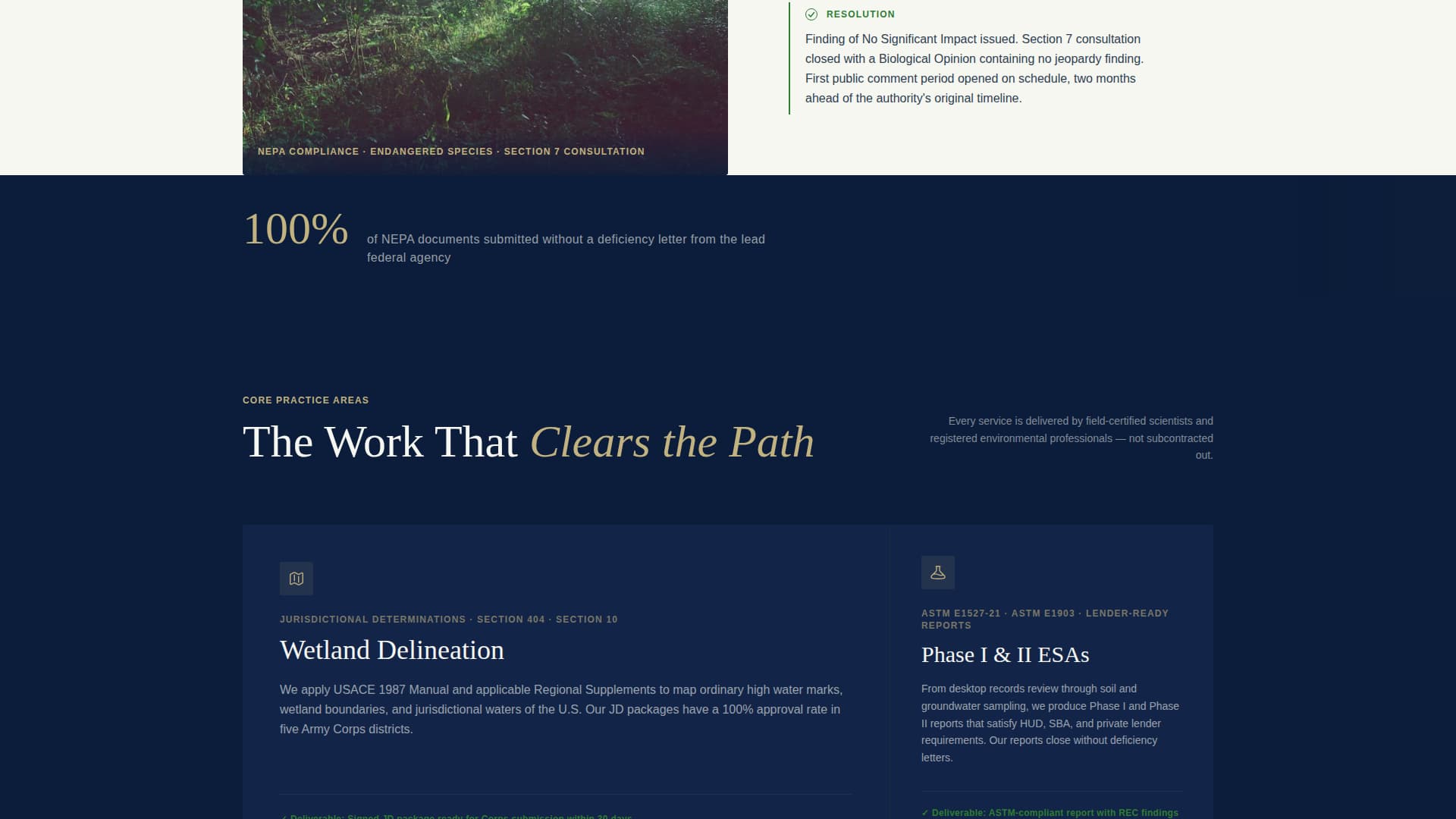 Consulting & Advisory Professional Website Template