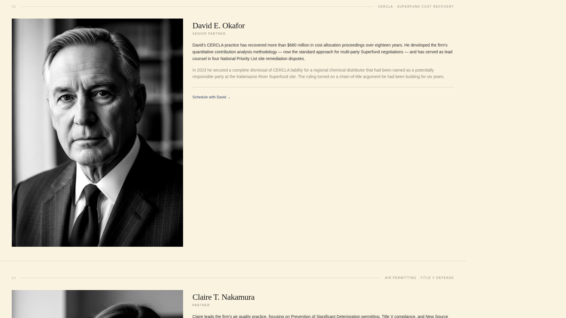 Complete Law Firm & Attorney Appointment Booking Website Template
