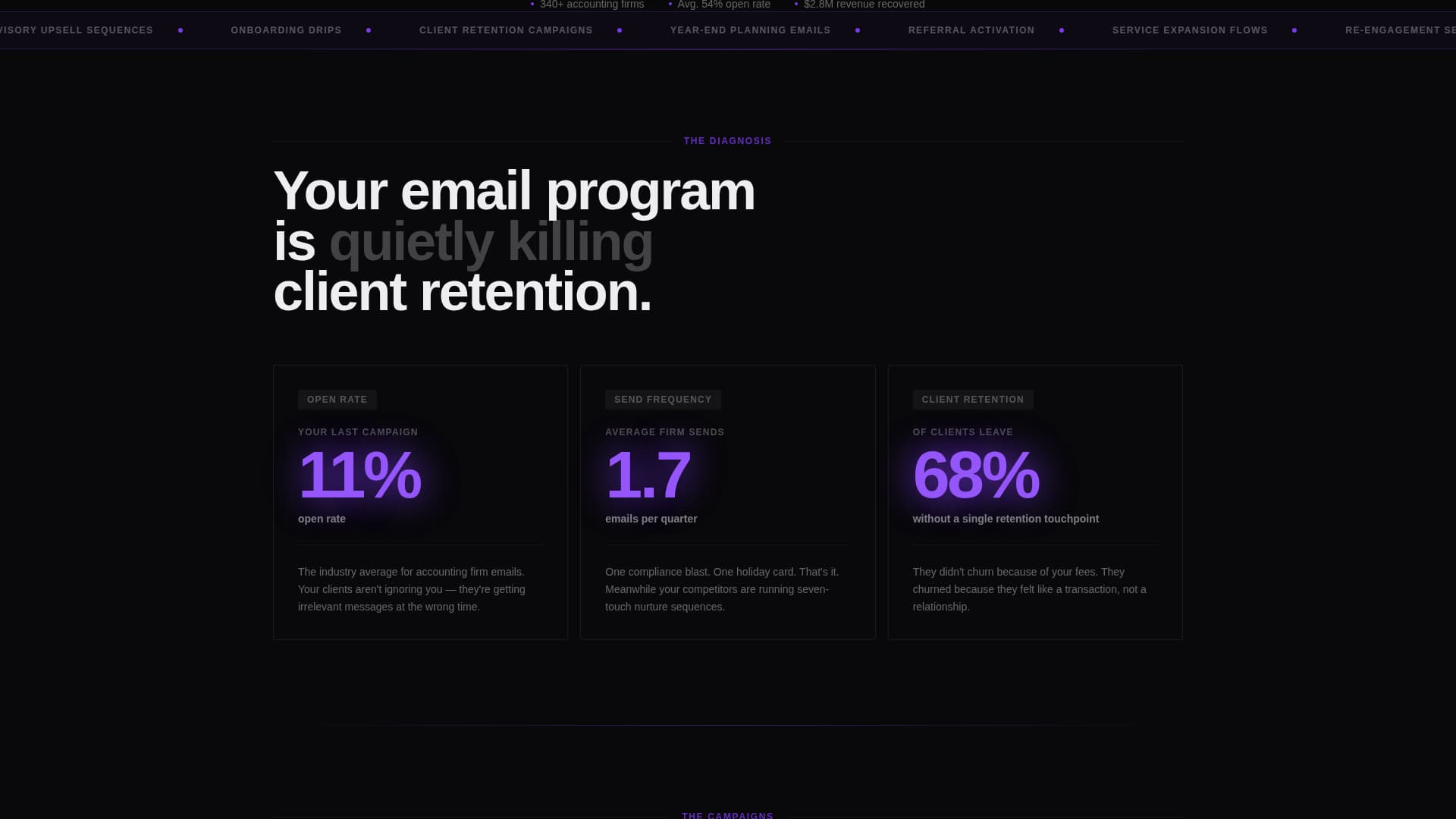 Accounting Firm Software Professional Website Template