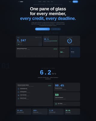 Accounting Firm Software Professional Website Template