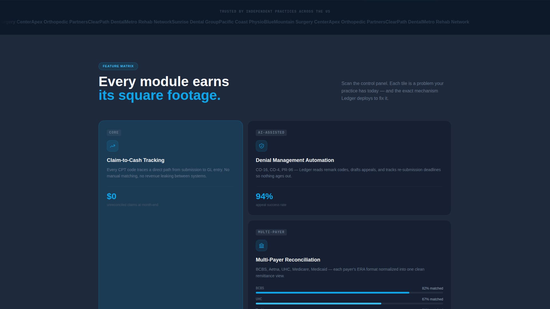 Accounting Firm Software Professional Website Template