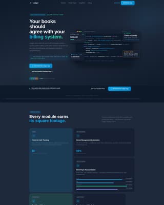 Accounting Firm Software Professional Website Template