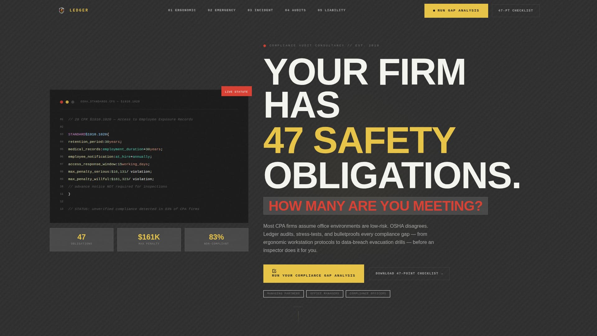 Accounting Firm Software Privacy Policy & Terms Website Template