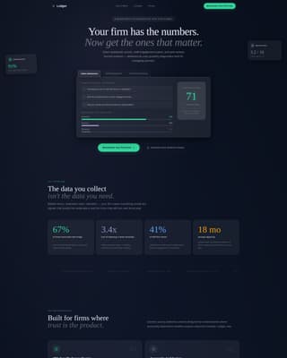 Accounting Firm Software Comparison Website Template