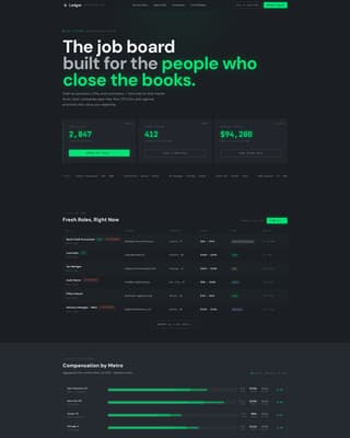 Accounting Digital Presence Careers & Recruitment Website Template