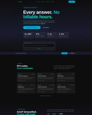 Accounting Digital Presence Complete Professional Website Template