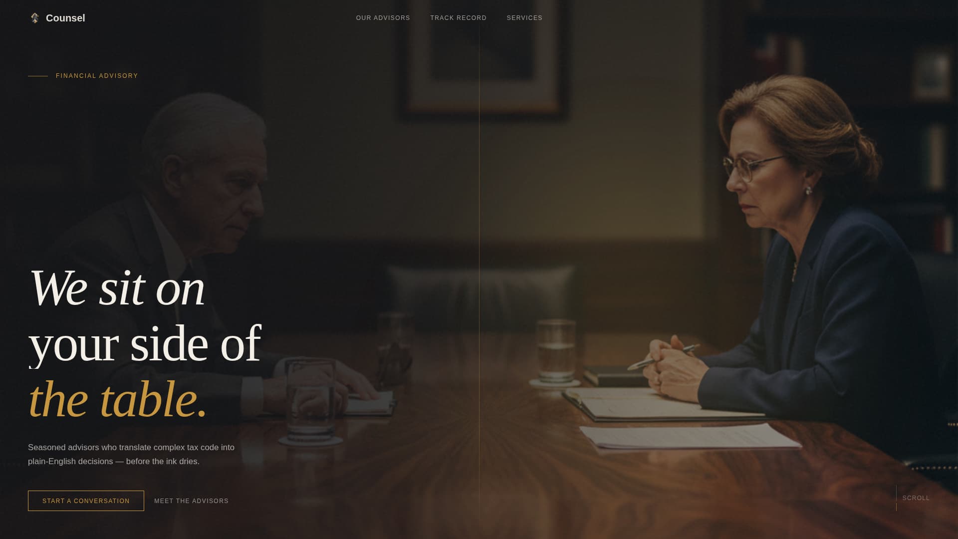 Management Consulting Blog Website Template