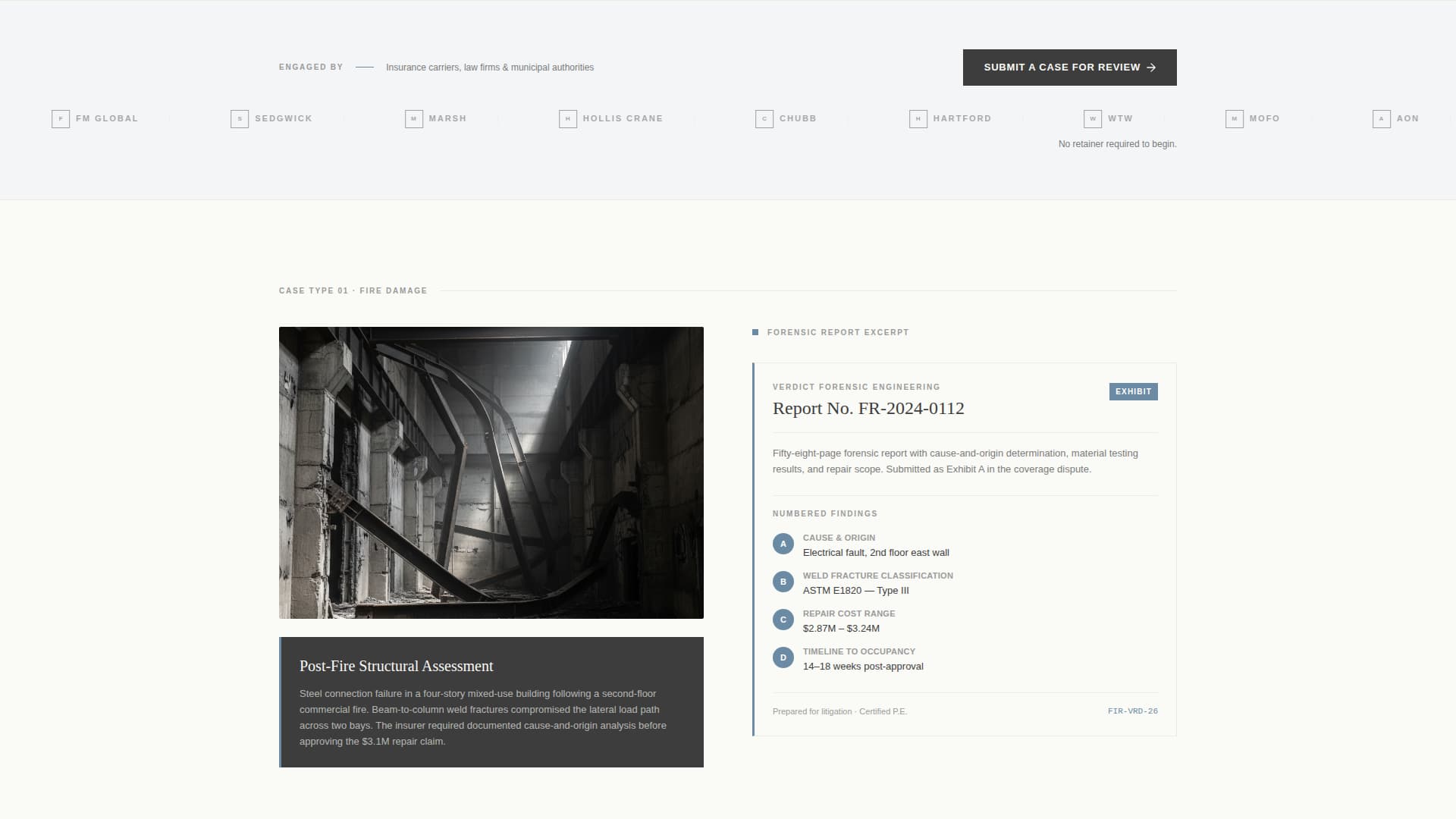 Engineering Consulting Reviews Website Template