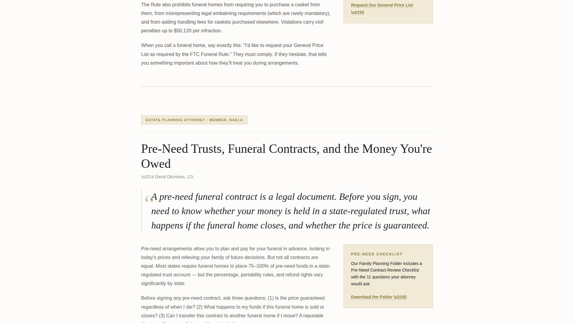 Funeral Director Directory Website Template