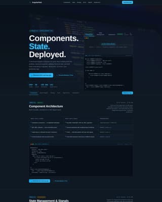 Developer Documentation Directory Website Template