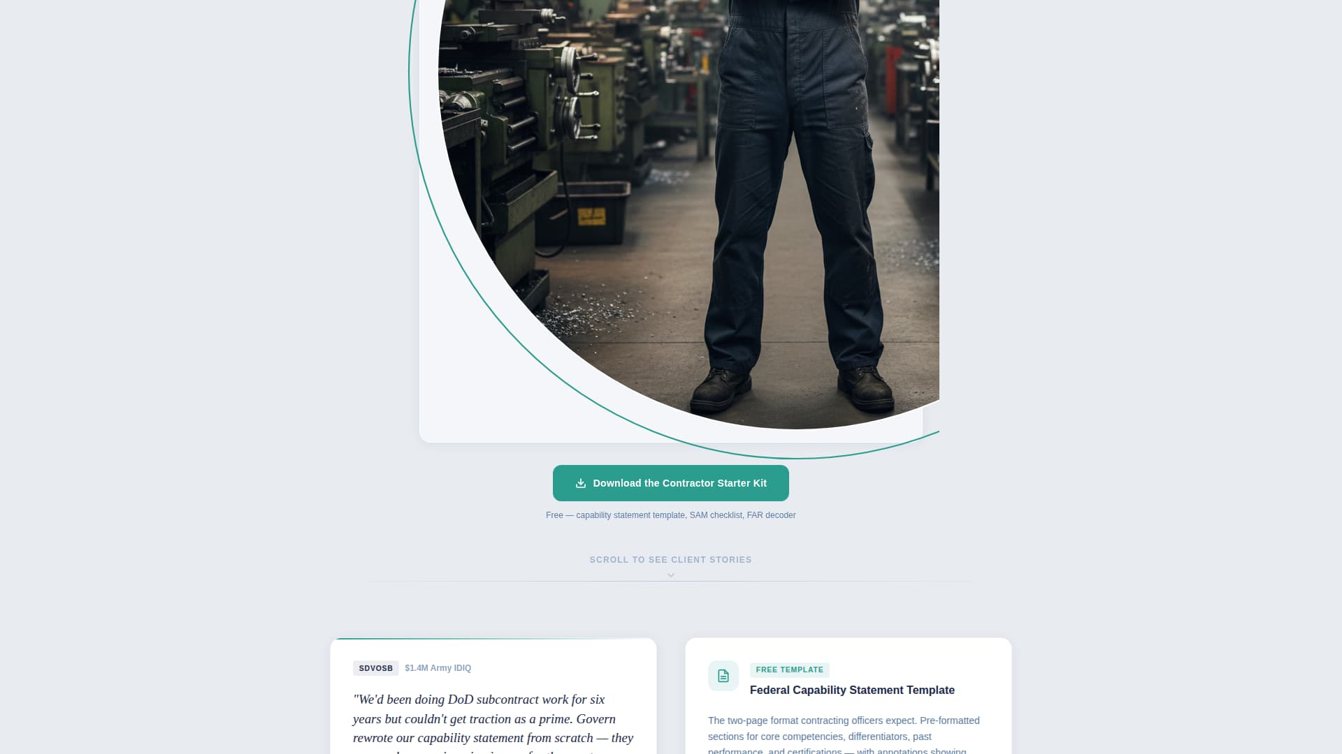 Govern - Decisive Governmentconsulting Landing Page Template