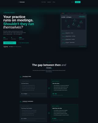 Architecture Firm Software Appointment Booking Website Template