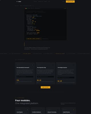 Architecture Firm Software Professional Website Template