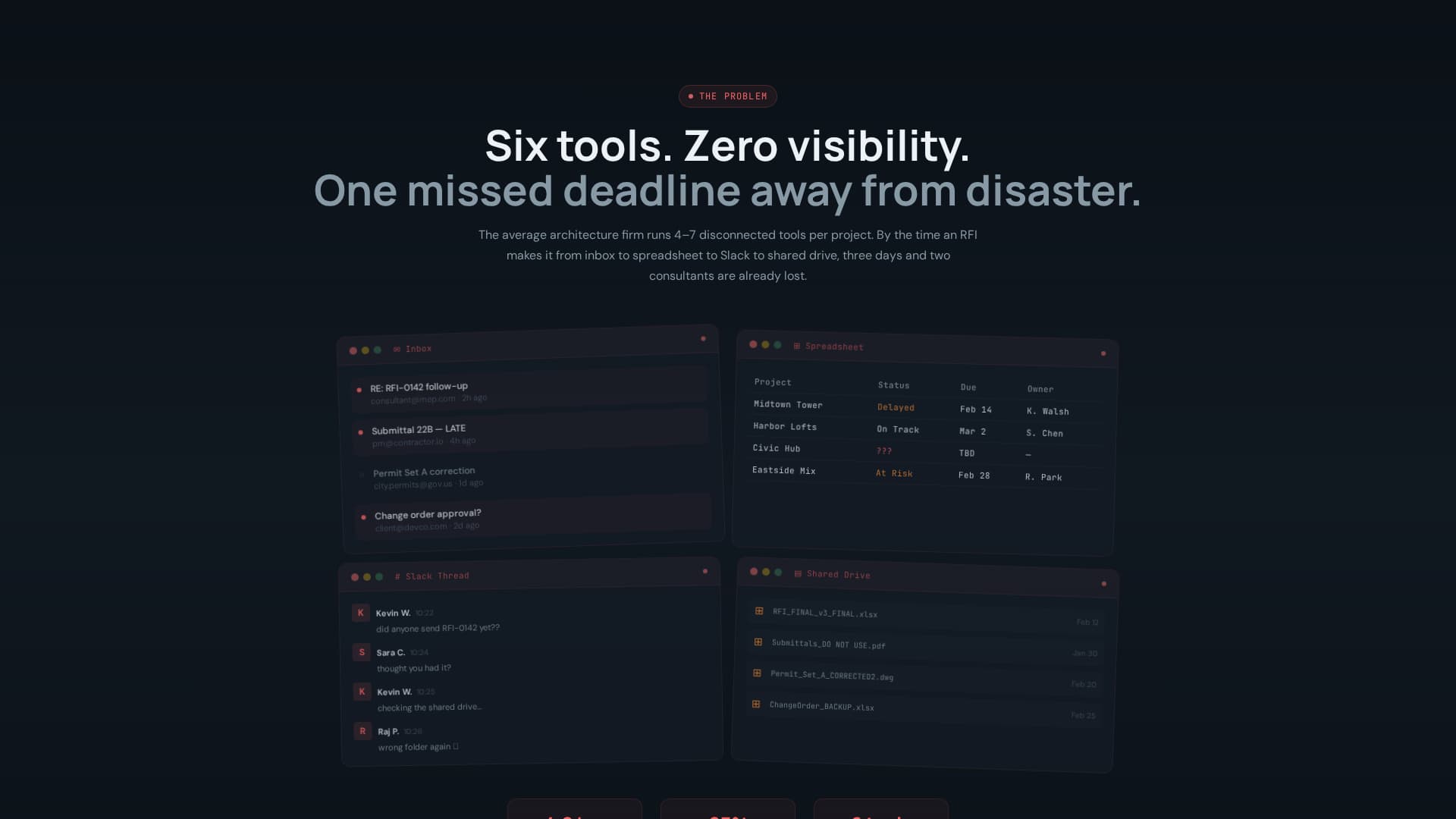Specialist Architecture Firm Software Comparison Website Template