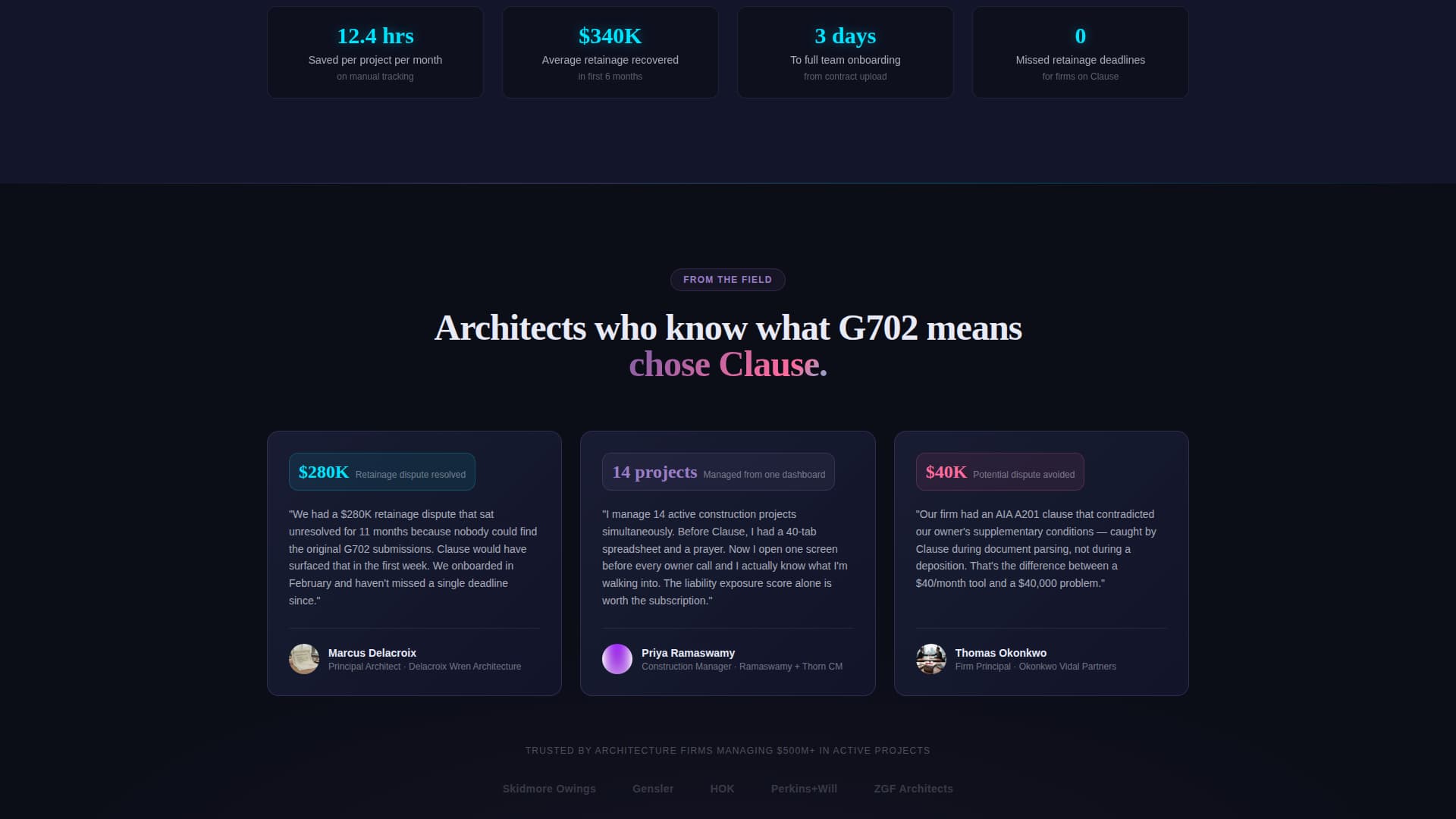 Architecture Firm Software Professional Website Template