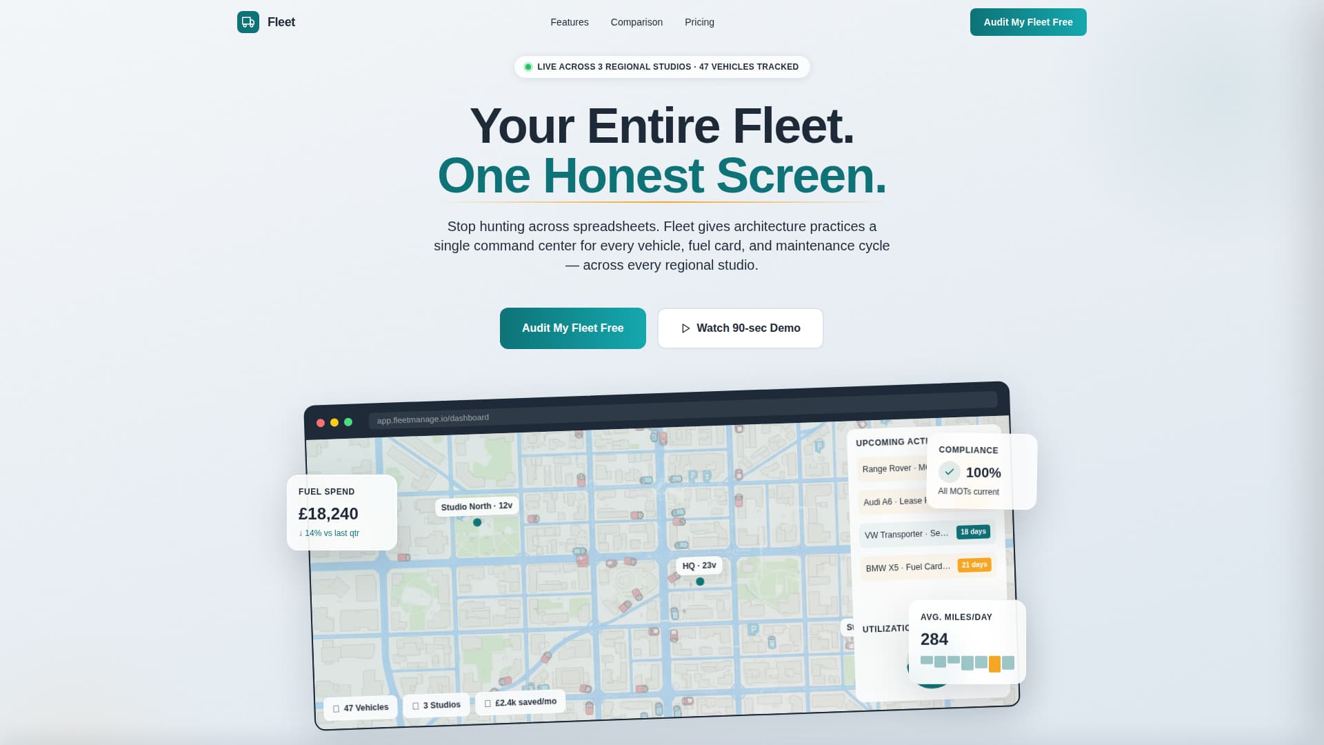 Advanced Architecture Firm Software Comparison Website Template