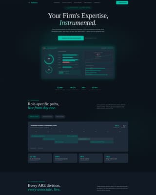 Architecture Firm Software Professional Website Template
