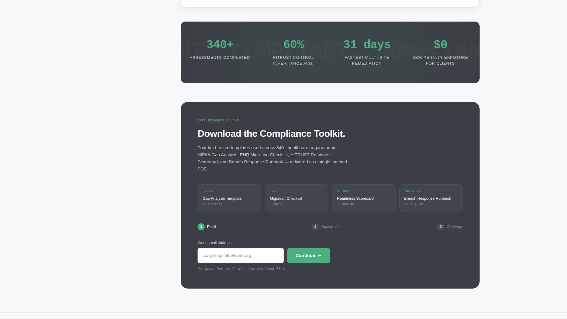 Healthcare Consulting Reviews Website Template