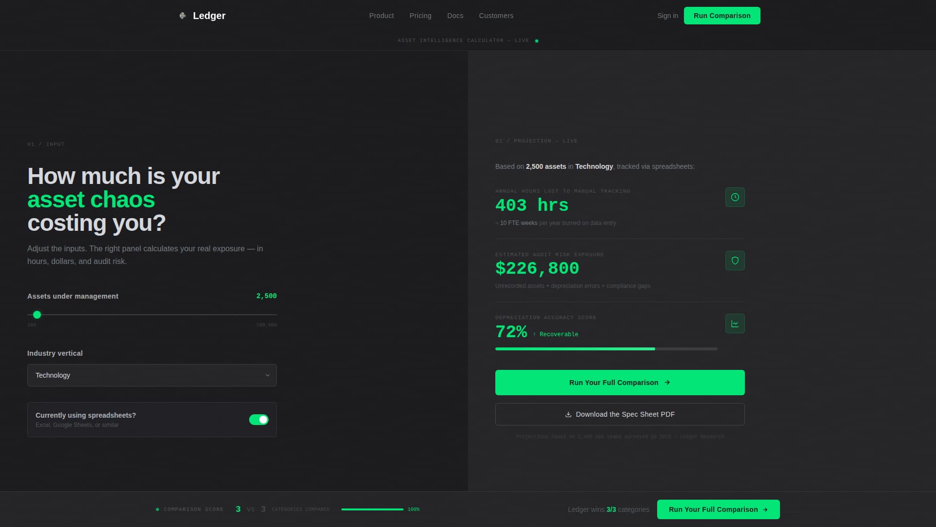 Expert Software & SaaS Cost Estimator Website Template