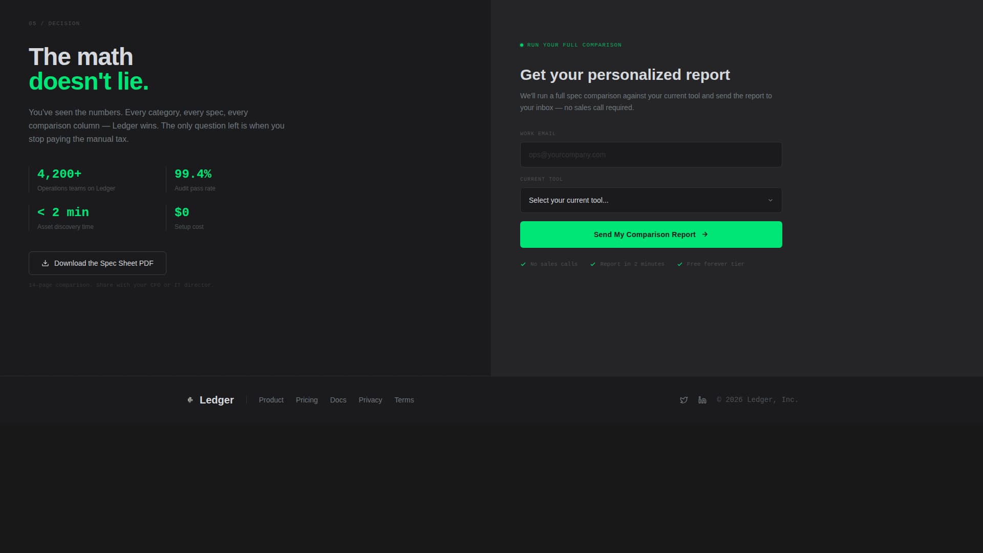 Expert Software & SaaS Cost Estimator Website Template