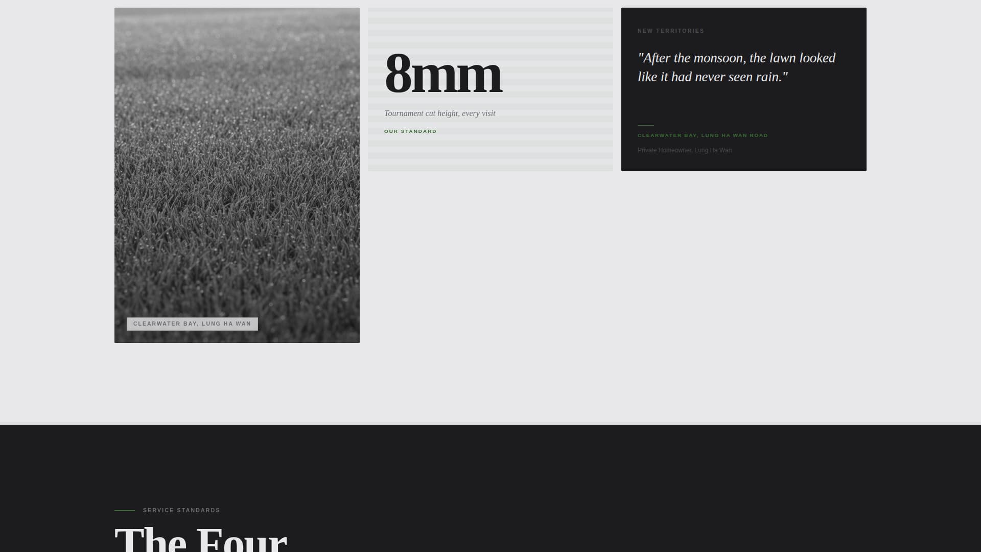 Turf - Prestigious Lawncare Landing Page Template