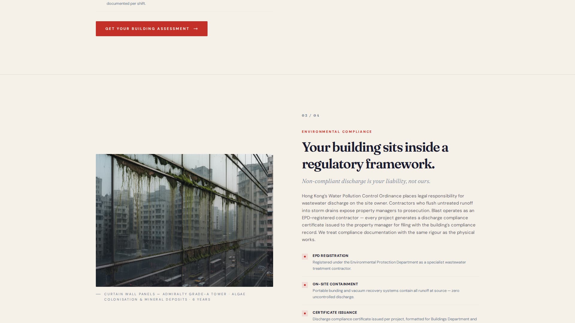 Blast - Authoritative Pressurewashing Landing Page Template