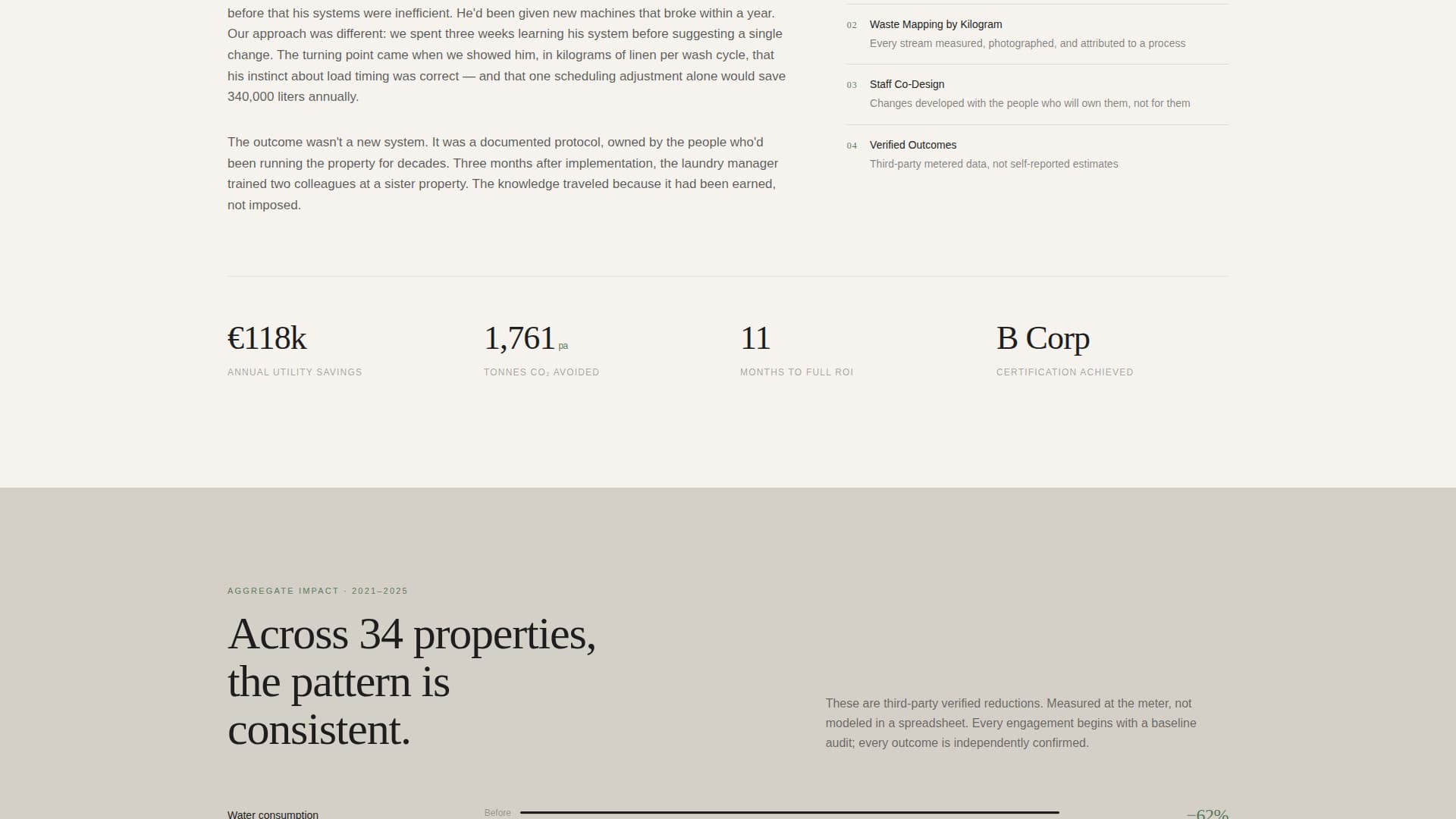 Steward - Authoritative Hospitality Landing Page Template