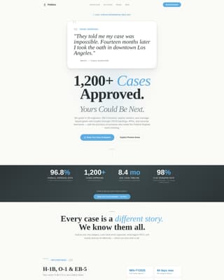 Law Firm & Attorney Reviews & Social Proof Website Template