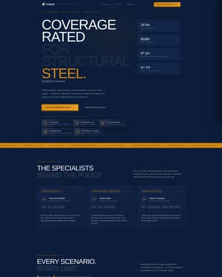 Ironworker Business Comparison Website Template