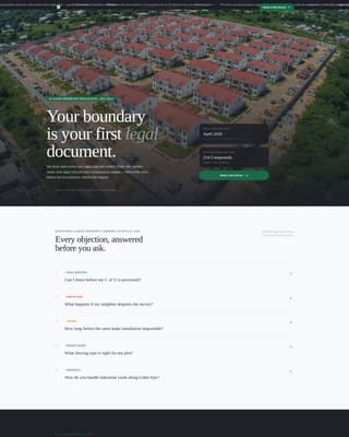 Perimeter - Authoritative Fencing Landing Page Template