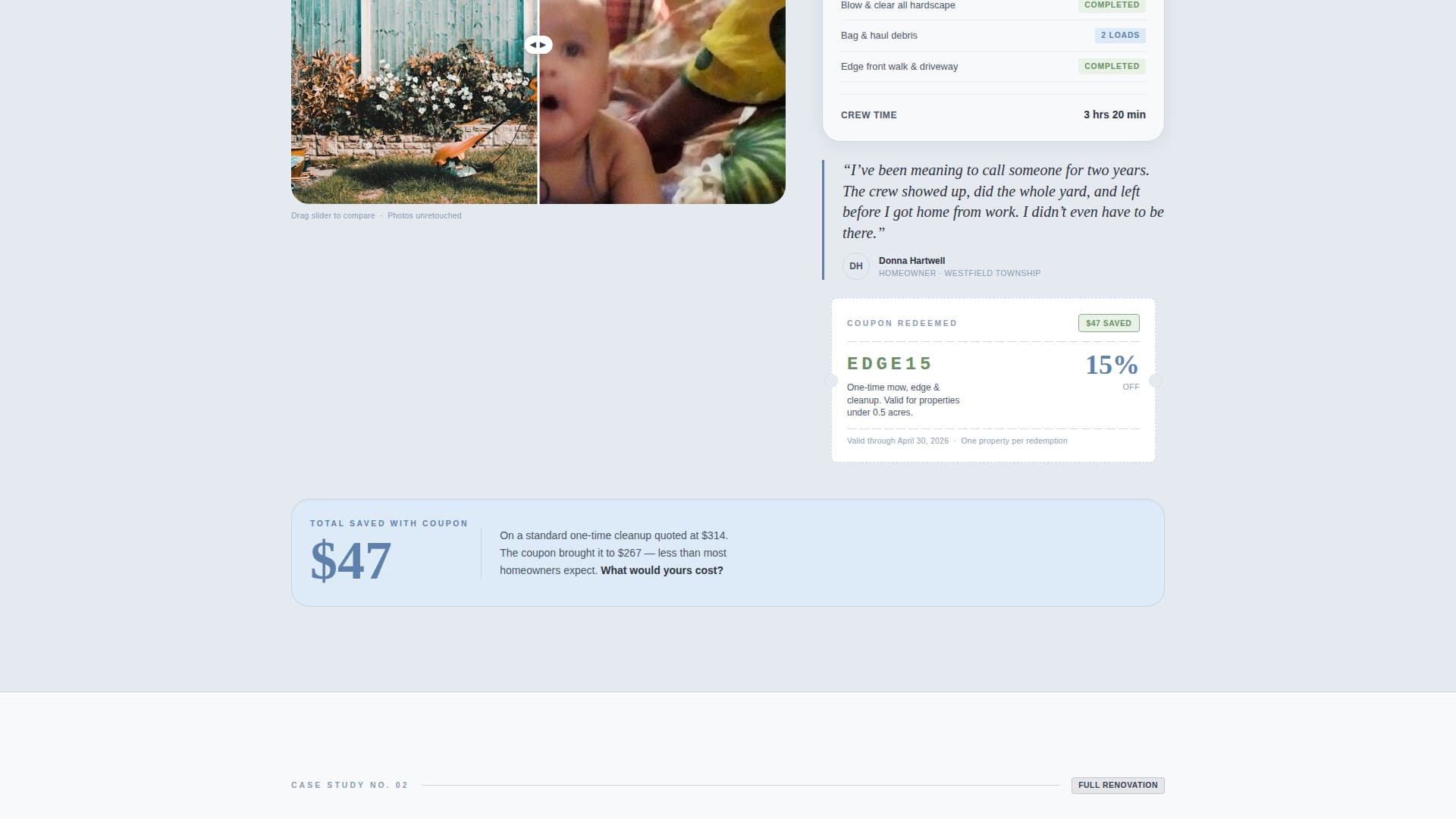 Landscaper Marketing Blog & Content Website Template