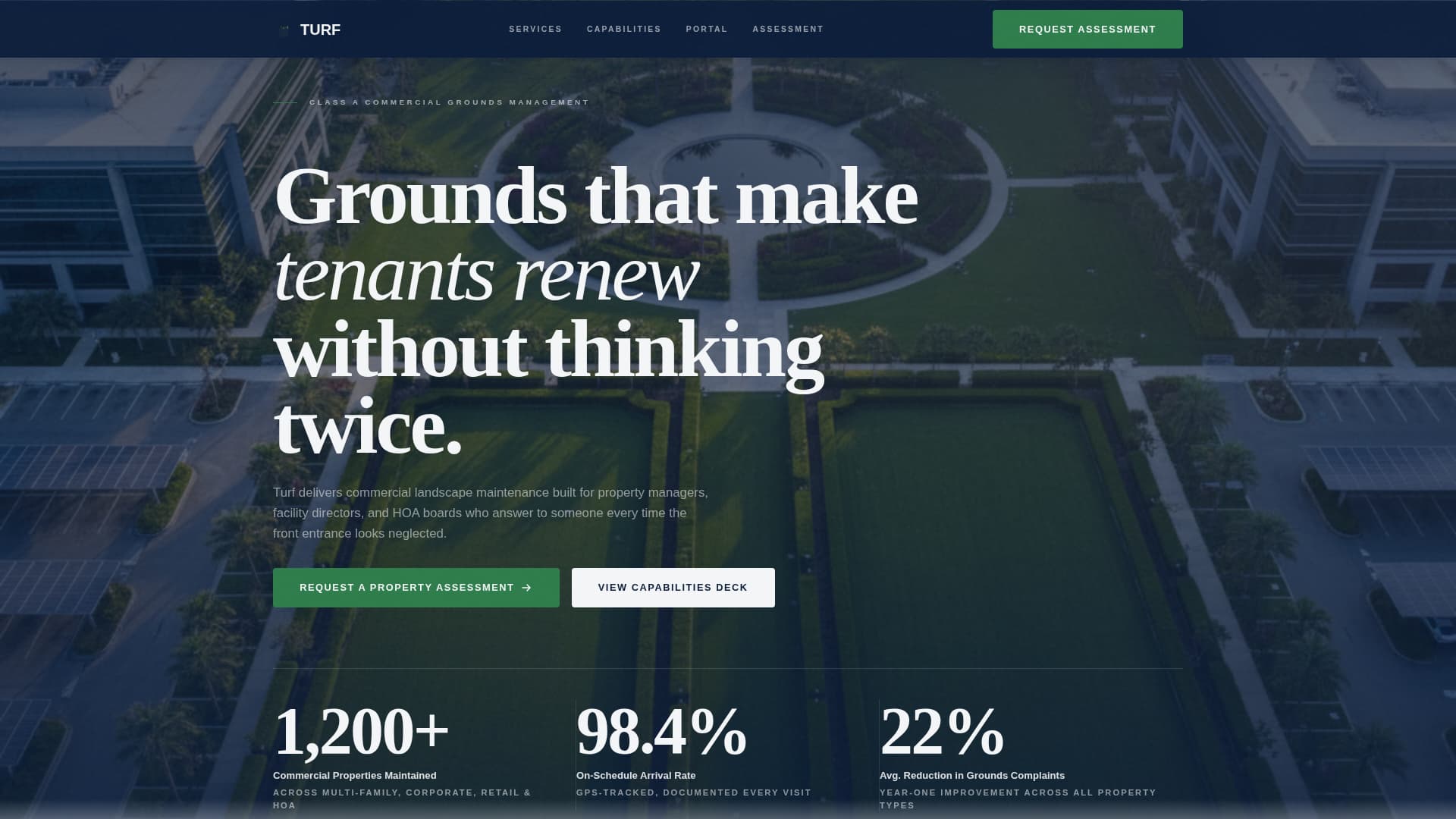 Landscaper Marketing Directory Website Template