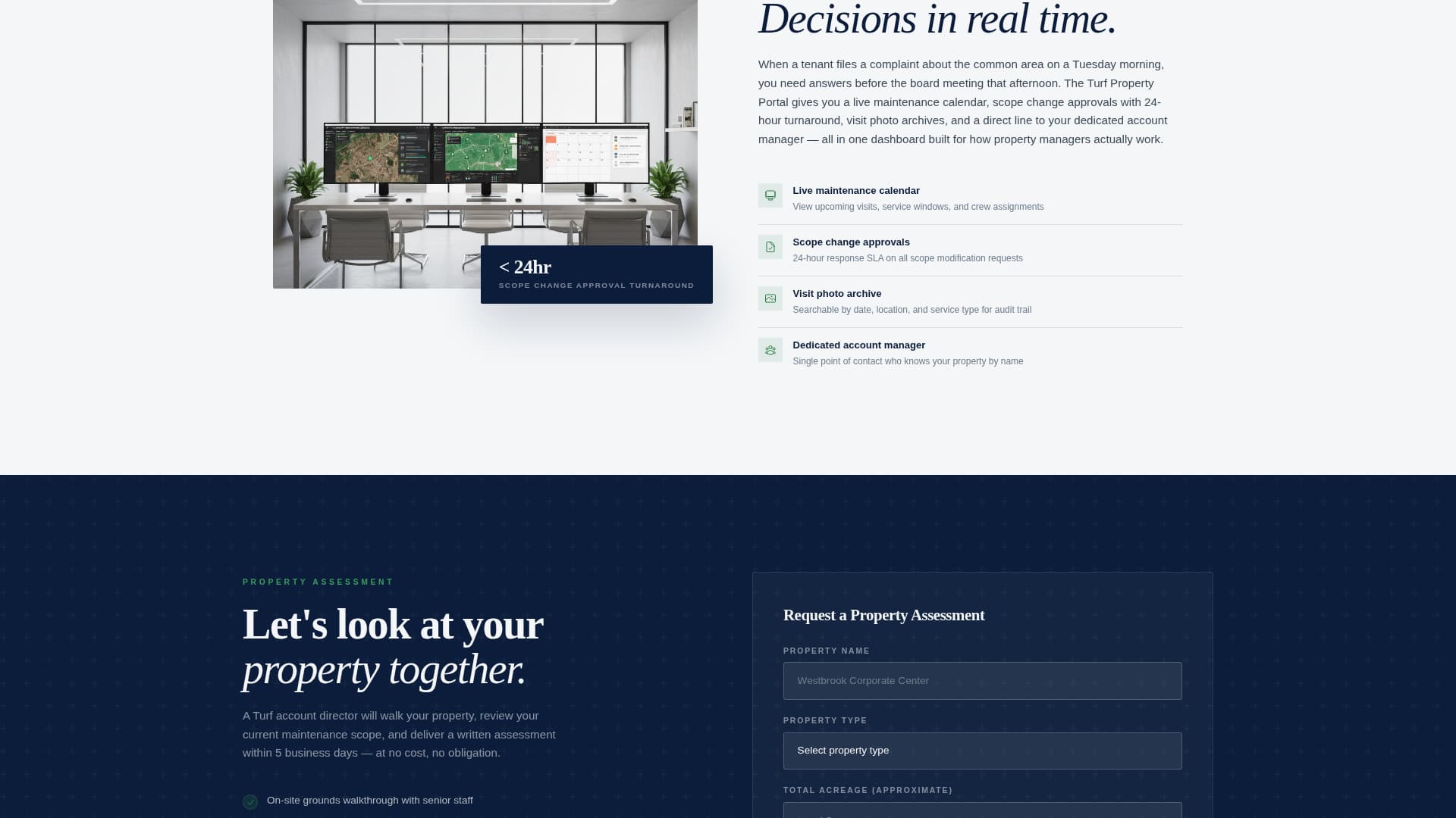 Landscaper Marketing Directory Website Template