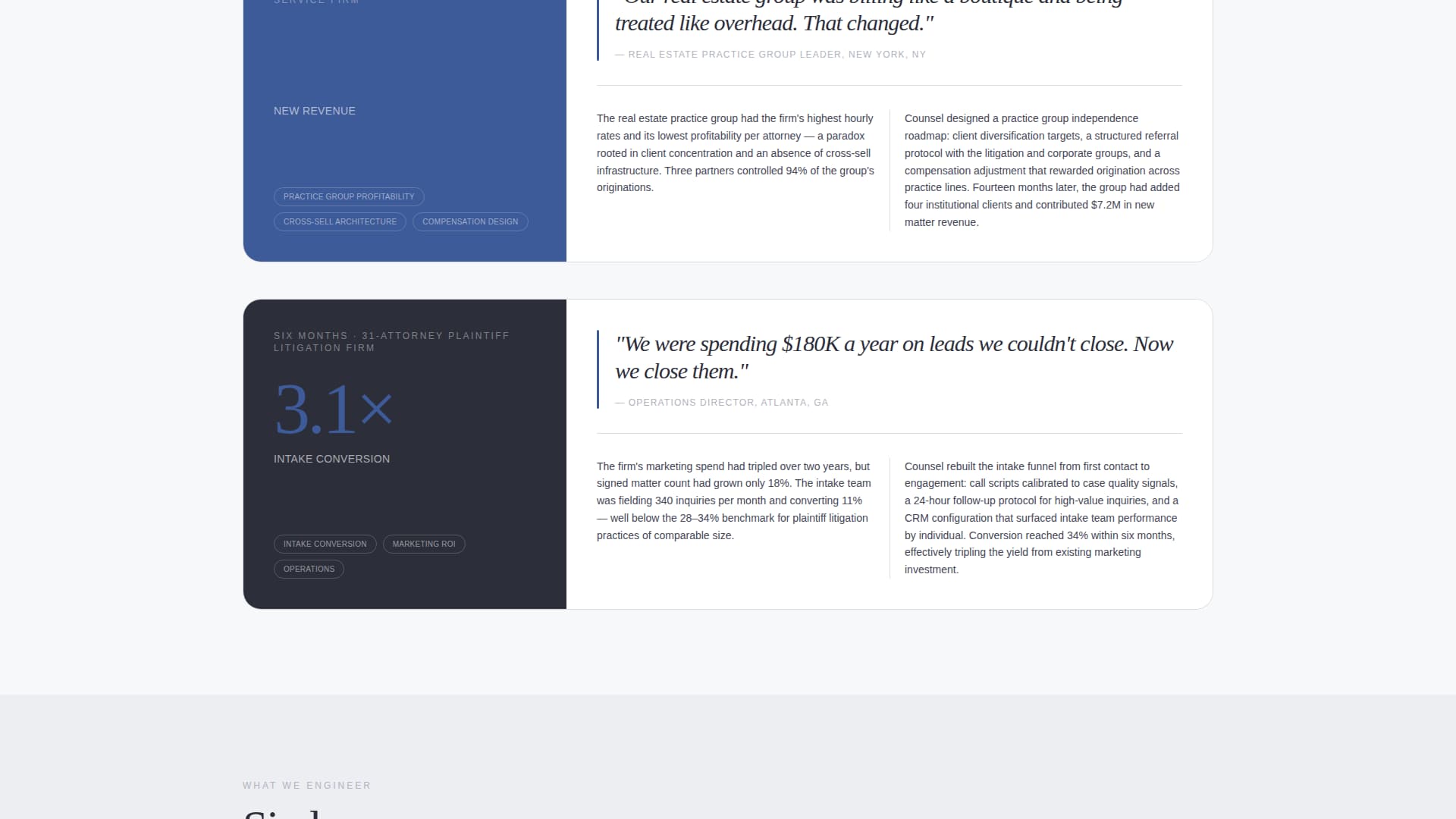 Legal Consulting Specialist Booking Website Template