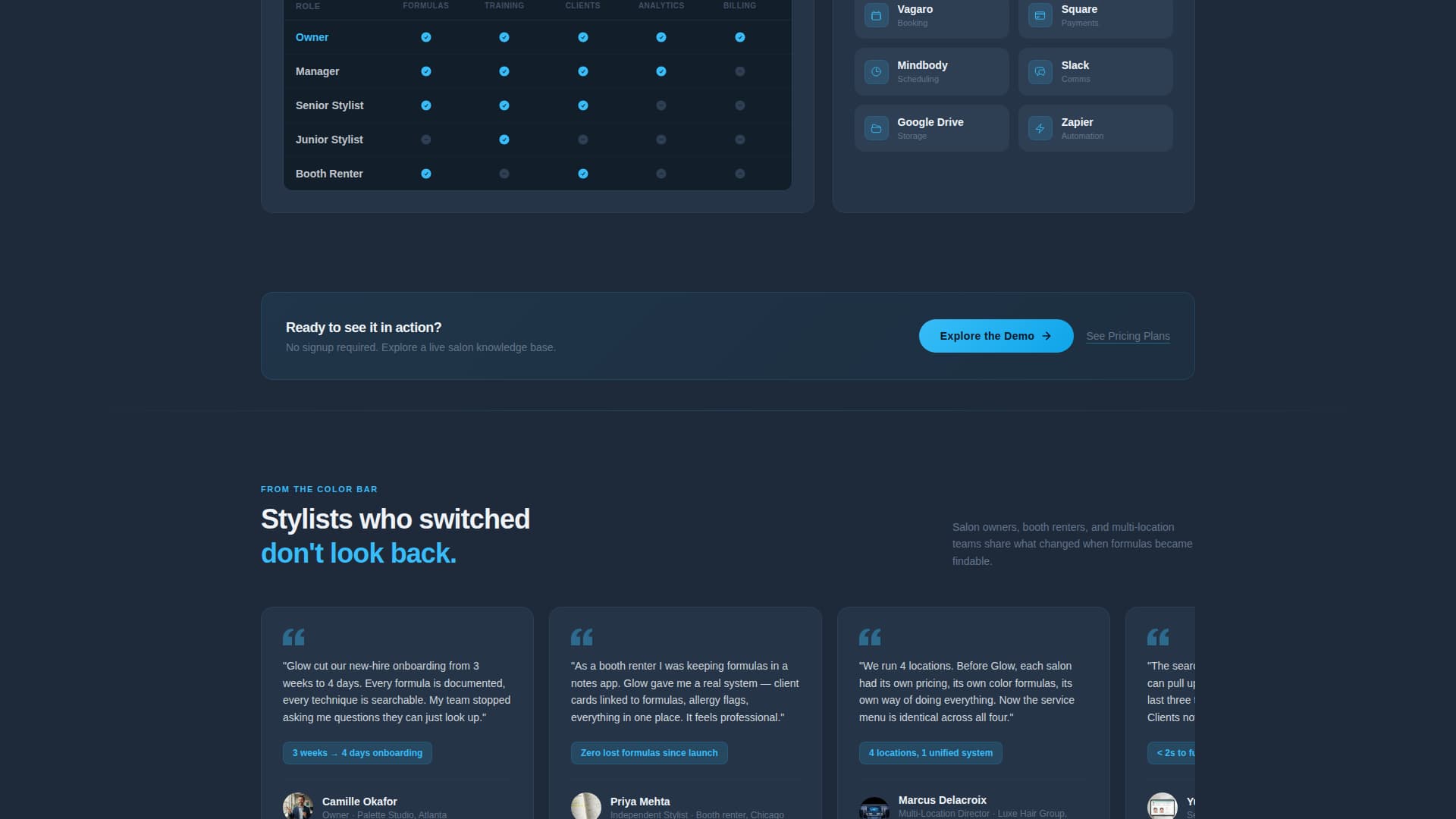 Advanced Beauty & Salon Digital Presence Professional Website Template