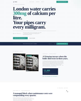 Soften - Precision Watersoftener Landing Page Template