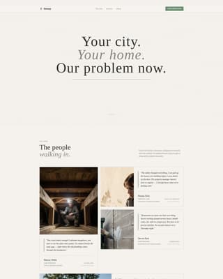 Sweep - Editorial Pestcontrol Landing Page Template