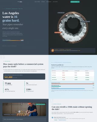 Refresh — Trusted Water Quality Landing Page Template