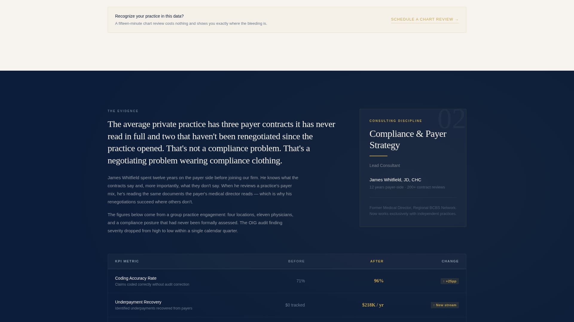 Healthcare Consulting Booking Website Template