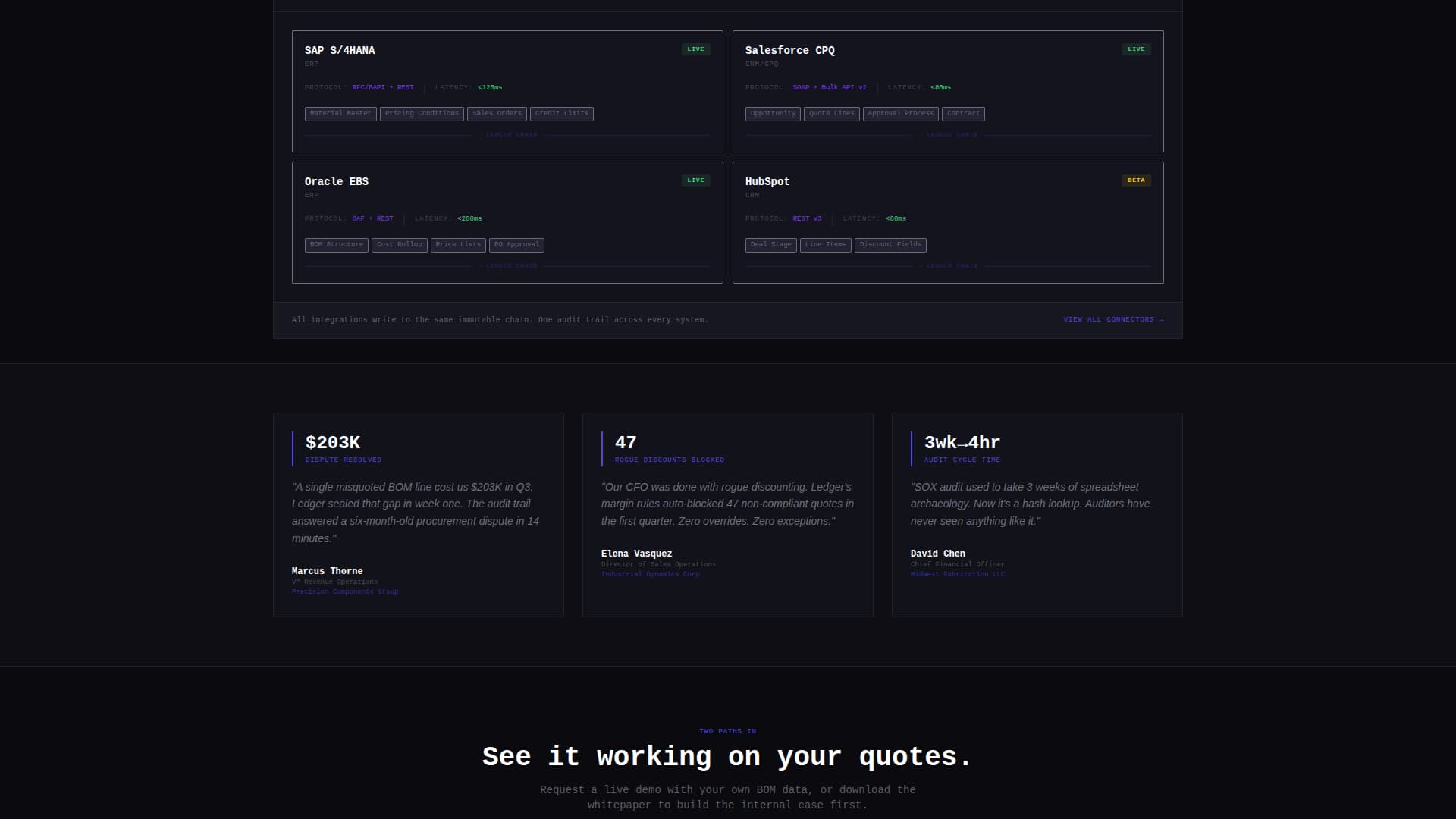 Blockchain-Based Enterprise Software Pricing Website Template