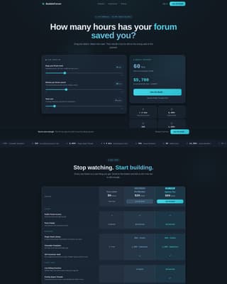 Bubbleforum - Powerful Community Landing Page Template