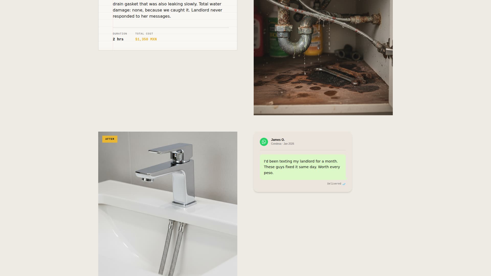 Arreglo - Reliable Handyman Landing Page Template