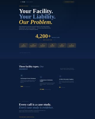 Plow - Authoritative Facility Landing Page Template